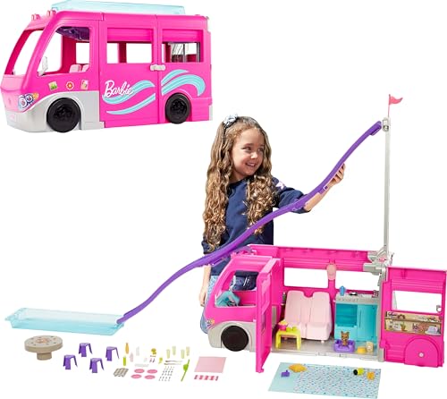 Barbie Dream Camper Doll Playset with Slide