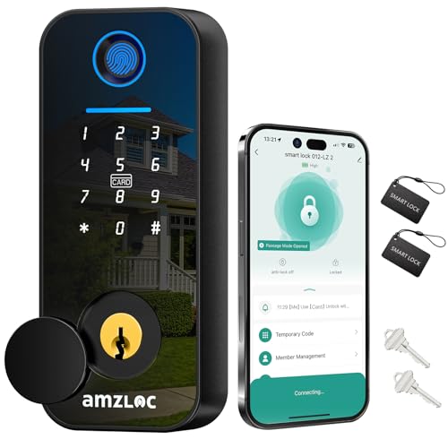 Smart Fingerprint Door Lock Keyless Entry Deadbolt