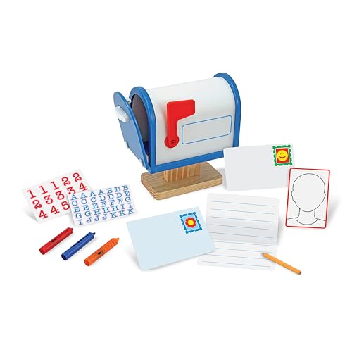 Melissa & Doug Wooden Mailbox Activity Toy Set