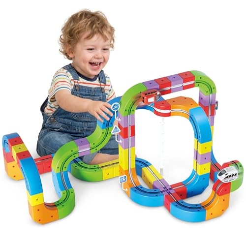 2 Train Anti-Gravity 3D STEM Electric Train Set