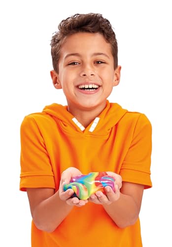 CRA-Z-Slimy Bold & Brite 8 Count, Stretchy & Colorful Premade Slime Collection, Ages 6 and Up