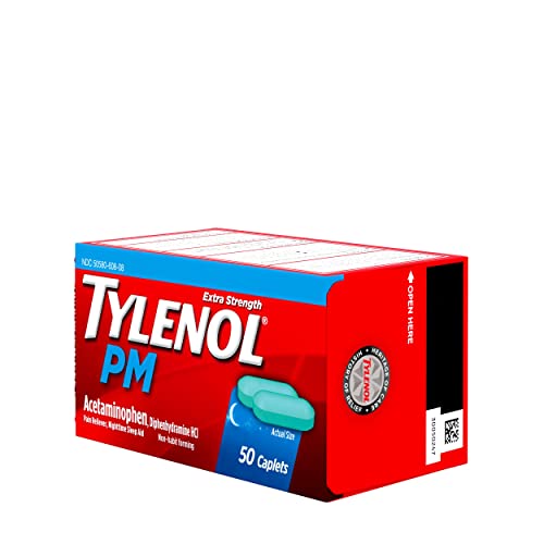 Tylenol PM Extra Strength Pain Relief Caplets