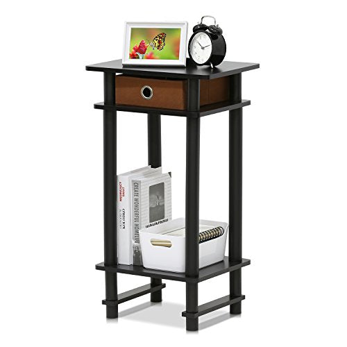 Furinno Turn-N-Tube Single Tier End Table