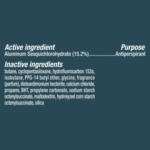 Degree Men Antiperspirant Deodorant Dry Spray Black + White Protects from Deodorant Stains Antiperspirant for Men with MotionSense Technology, 3.8 Ounce (Pack of 3)