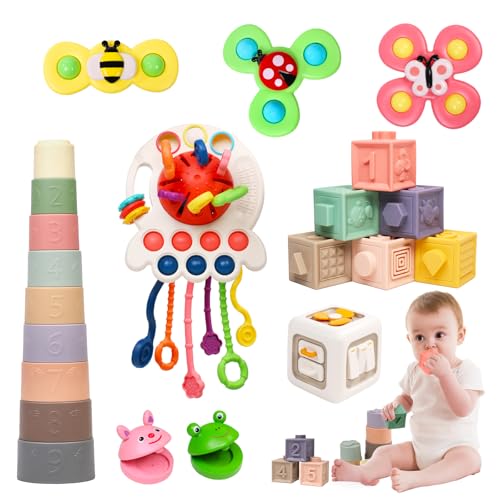 6 in 1 Montessori Sensory Baby Toy Set