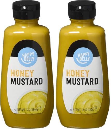 2 Pack Happy Belly Honey Mustard 12 oz Kosher