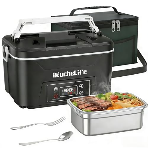24000mAh Cordless Heated Lunch Box with Timer