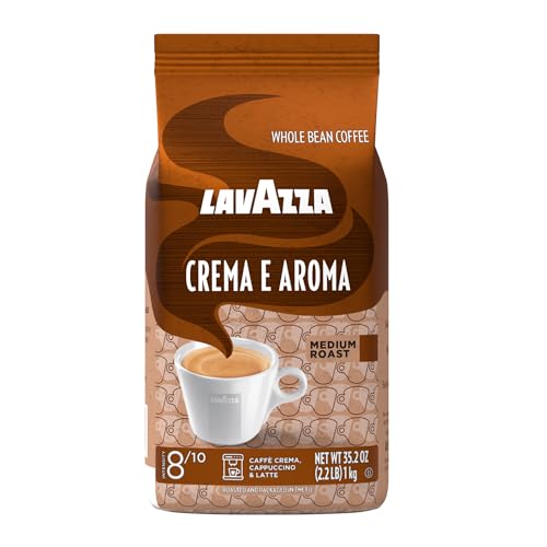 Lavazza Crema E Aroma Medium Roast Whole Bean Coffee (OU)