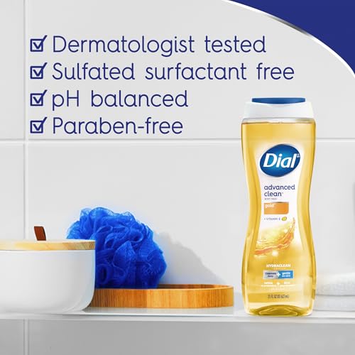 Dial Advanced Clean Body Wash 16 fl oz Pack 4