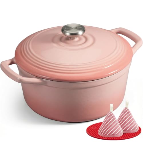 5.5 Quart Enameled Cast Iron Dutch Oven