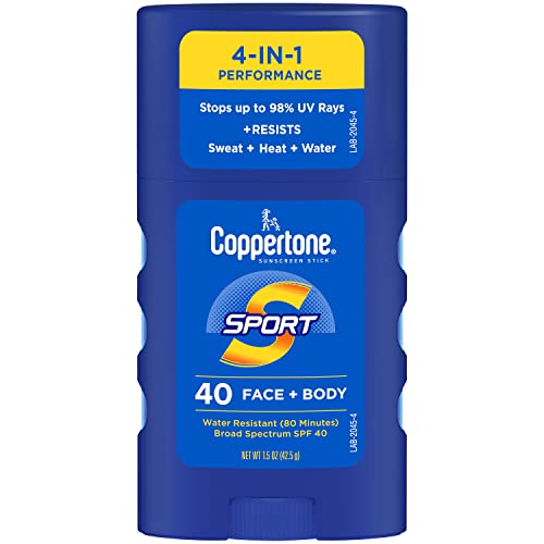 1.5 Oz Coppertone Sport SPF 40 Sunscreen Stick