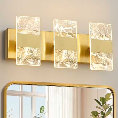 3-Light LED Dimmable Bathroom Vanity Light Fixture