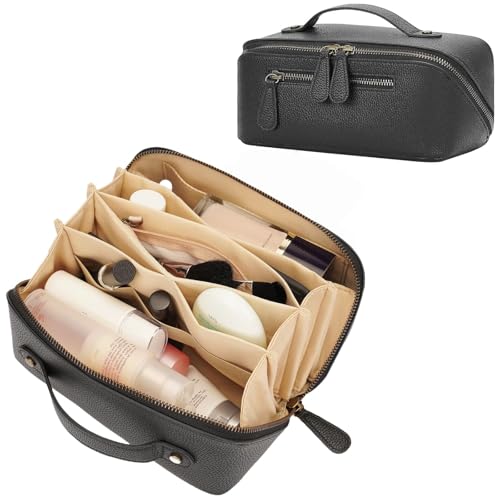 Large Capacity Travel Makeup Toiletry Bag Organizer