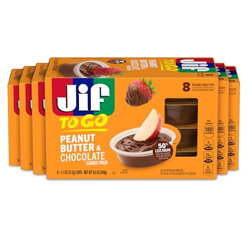 8 Pack Jif Peanut Butter Chocolate To Go Cups
