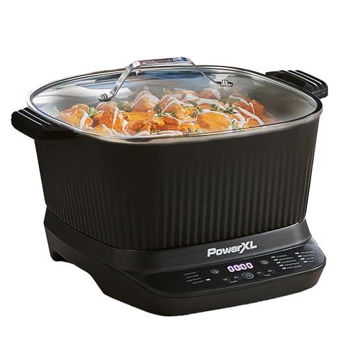 PowerXL 7.5 Quart Digital Multi-Cooker with Stirrer