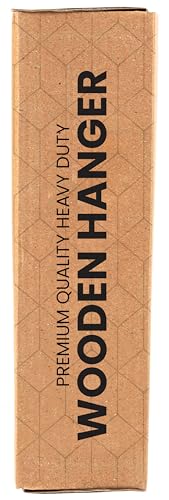 20 Pack Utopia Home Wooden Coat Hangers