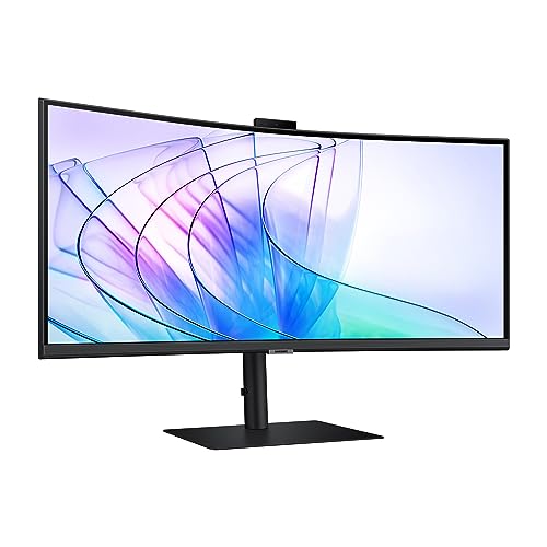 SAMSUNG 34" Ultrawide QHD Curved Monitor with Camera