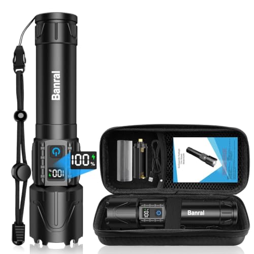 Rechargeable High Lumens Tactical LED Flashlight