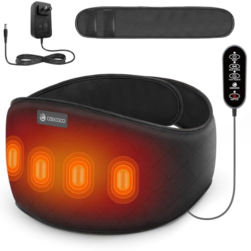 Heated Back Massager Waist Belt with Auto Shut-Off