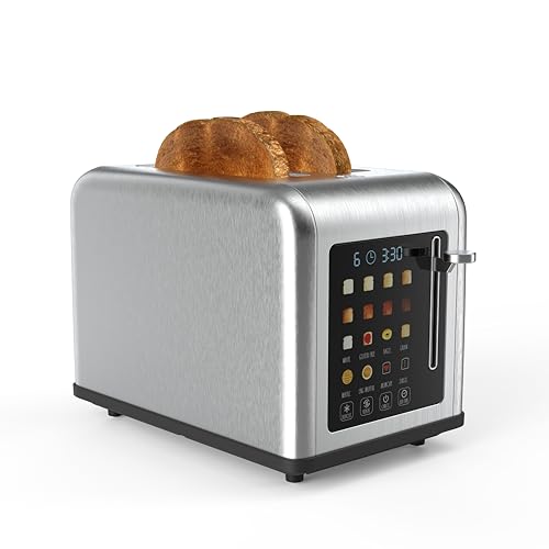 Rae Dunn 2 Slice Digital Wide Slot Toaster