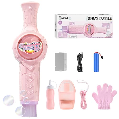Magic Fog Bubble Wand Machine for Kids