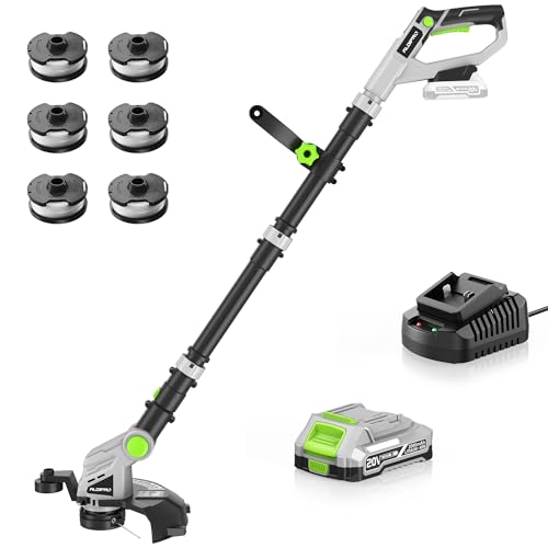 20V Cordless Electric String Trimmer with Battery