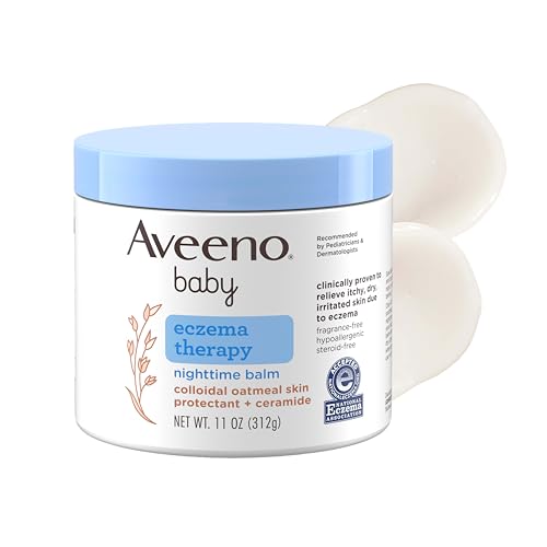 Aveeno Baby Eczema Therapy Nighttime Body Balm 11 oz