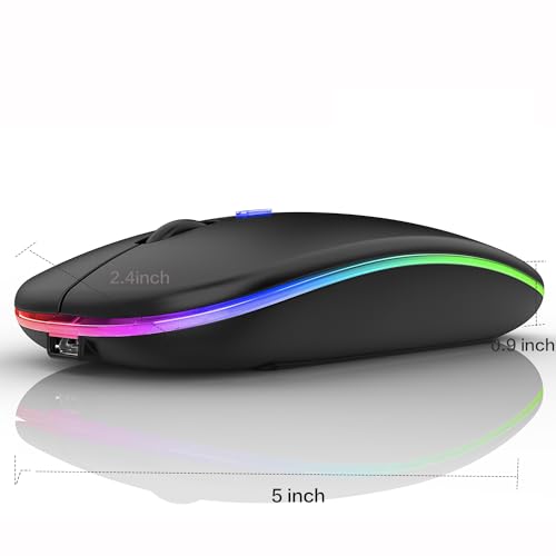 Bluetooth Wireless Mouse for Laptop and PC