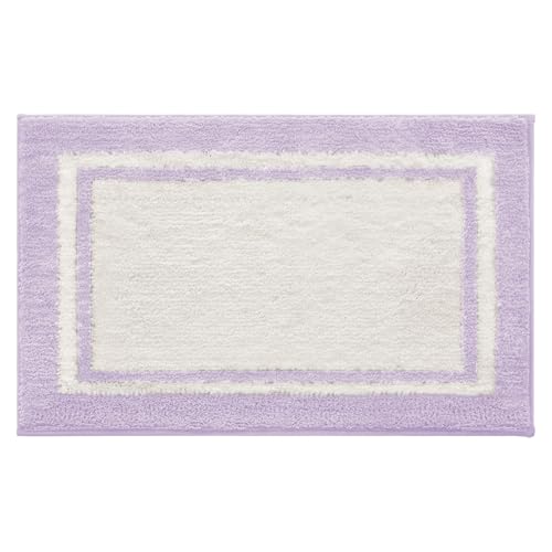 Microfiber Non Slip Water Absorbent Bathroom Rug