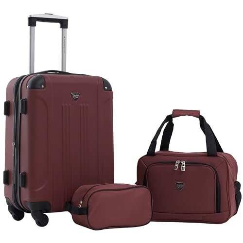 3 Piece Hardside Expandable Spinner Luggage Set