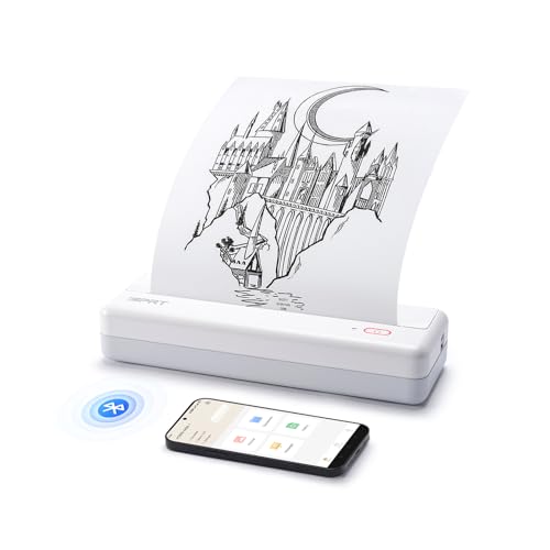 iDPRT MT890 Portable Thermal Receipt Printer for Paper Rolls