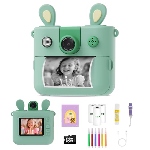 1080P Instant Print Kids Digital Camera with Paper