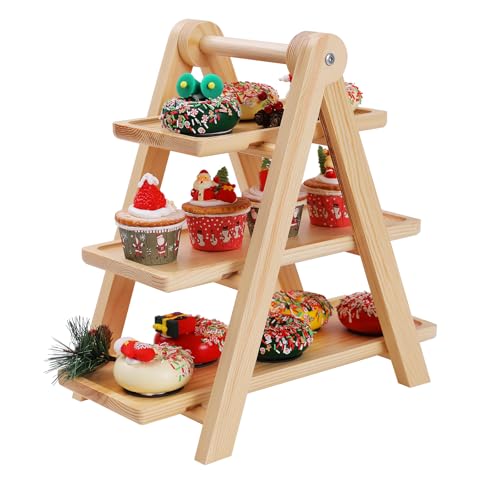 3-Tier Extra-Wide Shelf Dessert Stand
