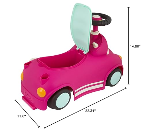 B. toys Ride-On Race Car with Sounds & Lights