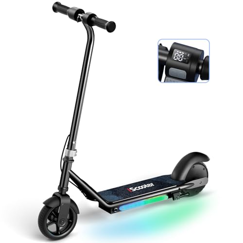 Kids Electric Scooter, 150W Motor, LED Display, 3 Speeds