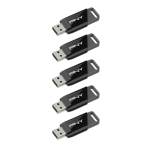 5 Pack PNY 64GB USB 3.2 Flash Drives