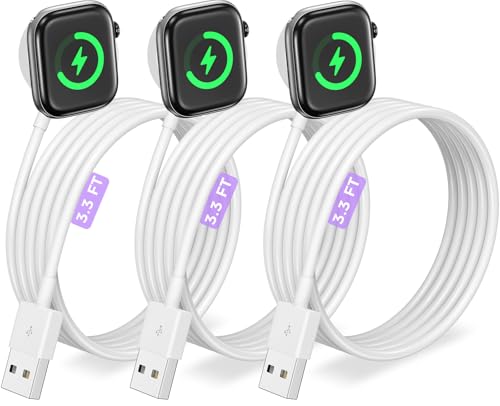 3 Pack Magnetic Fast Charger Cable for Apple Watch