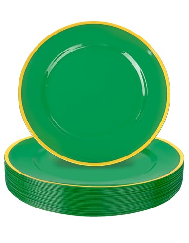 25 Pack Plastic 12-Inch Charger Plates