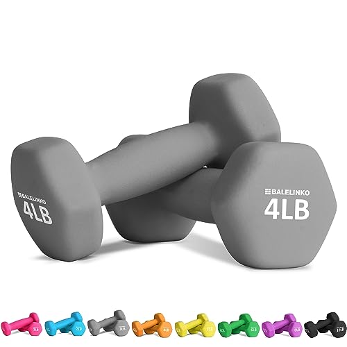 4LB Pair Home Gym Free Weights for Workouts