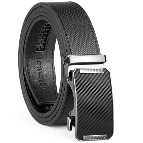 BOSTANTEN Leather Ratchet Dress Belt