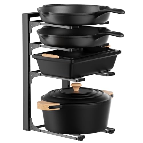 4 Tier Pot and Pan Organizer Rack