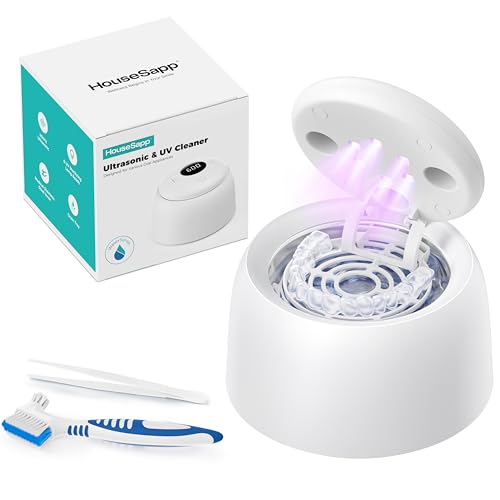 Ultrasonic Retainer and Denture Cleaner Machine