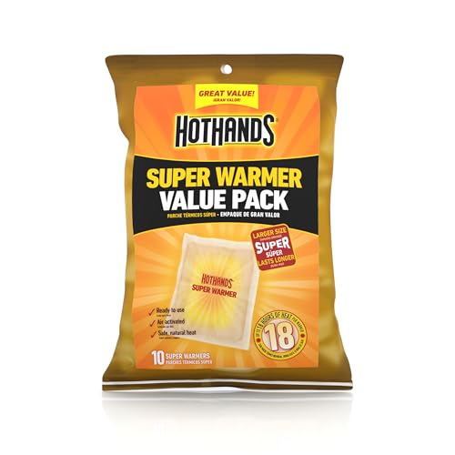 10 Pack HotHands Long-Lasting Hand Body Warmers