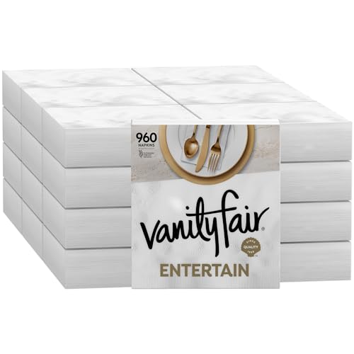 960 Count Vanity Fair Entertaining Paper Napkins