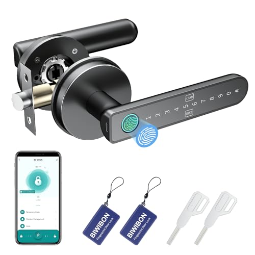Fingerprint Keyless Entry Door Knob Lock