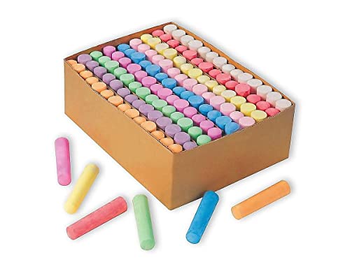 126 Pack S&S Worldwide Jumbo Sidewalk Chalk Set