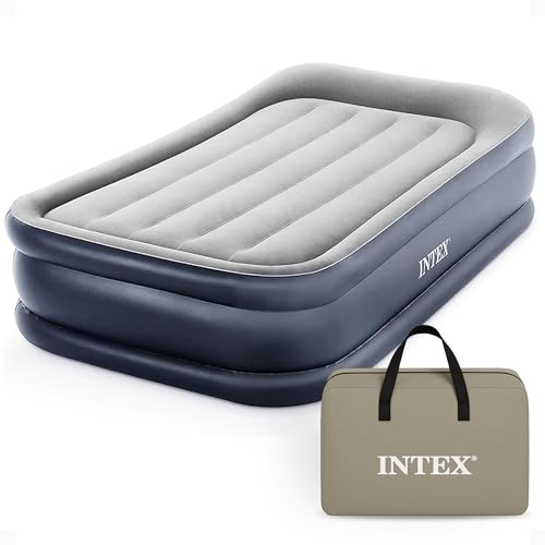 Intex Twin Air Mattress with Built-In Electric Pump