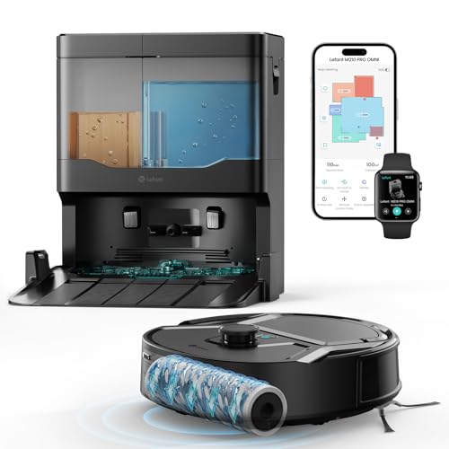Lefant LiDAR Robot Vacuum and Mop with Self-Cleaning