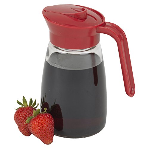 12 oz Syrup Dispenser Glass Bottle