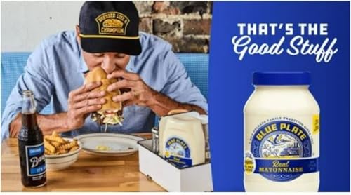 Blue Plate Real Mayonnaise, Homestyle 30 Fl Oz